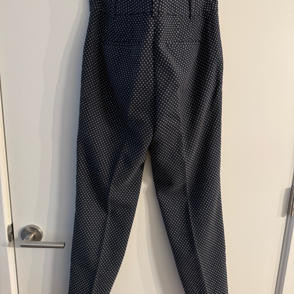 Ann Taylor Navy Dot Pants - Picture 2 of 4